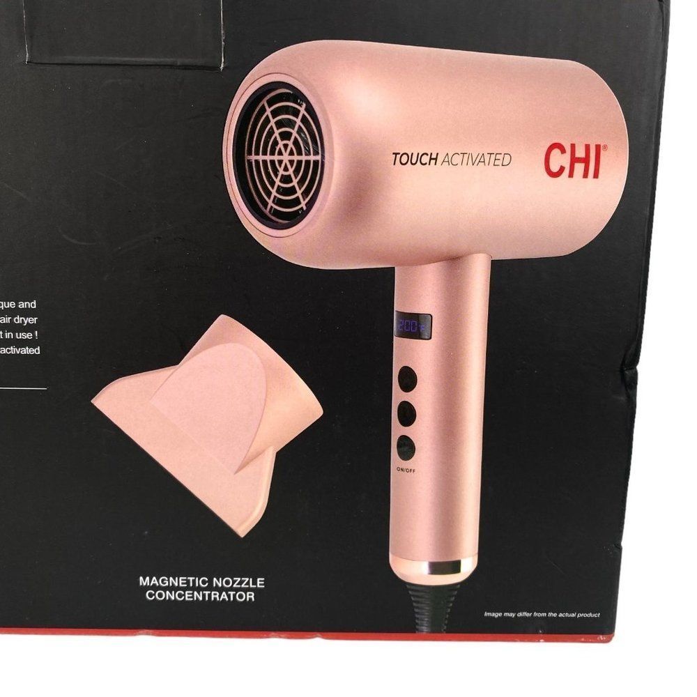 Chi 1500 Series Touch Activated Hair Dryer Pink - Picture 3 of 8